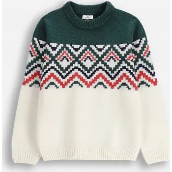 Dámský svetr Chlapecký Vánoční Svetr Dětský Svetřík Velikost 158 Coccodrillo ZC5
