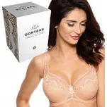 Gorteks polovyztužená podprsenka béžová velikost 90E