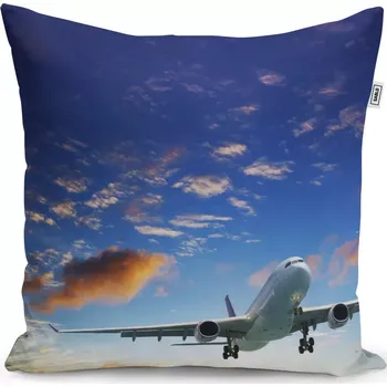Polštář Sablio Polštář Letadlo 2 - 50x50 cm