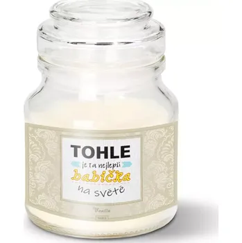 Svíčka Sablio Svíčka Tohle je ta nejlepší babička na světě - 120 g