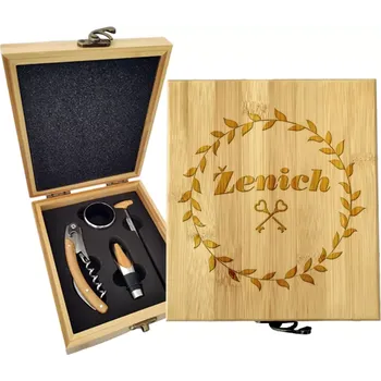 Víno Sablio Dárková sada na víno Ženich: 147×168×49 mm