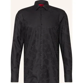 Pánská košile Hugo Pánská Košile Kenno Slim Fit, černá, 43