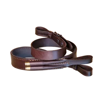 Příslušenství pro sportovní střelbu Kožený řemen na zbraň podšitý protiskluzovou gumou Zubíček