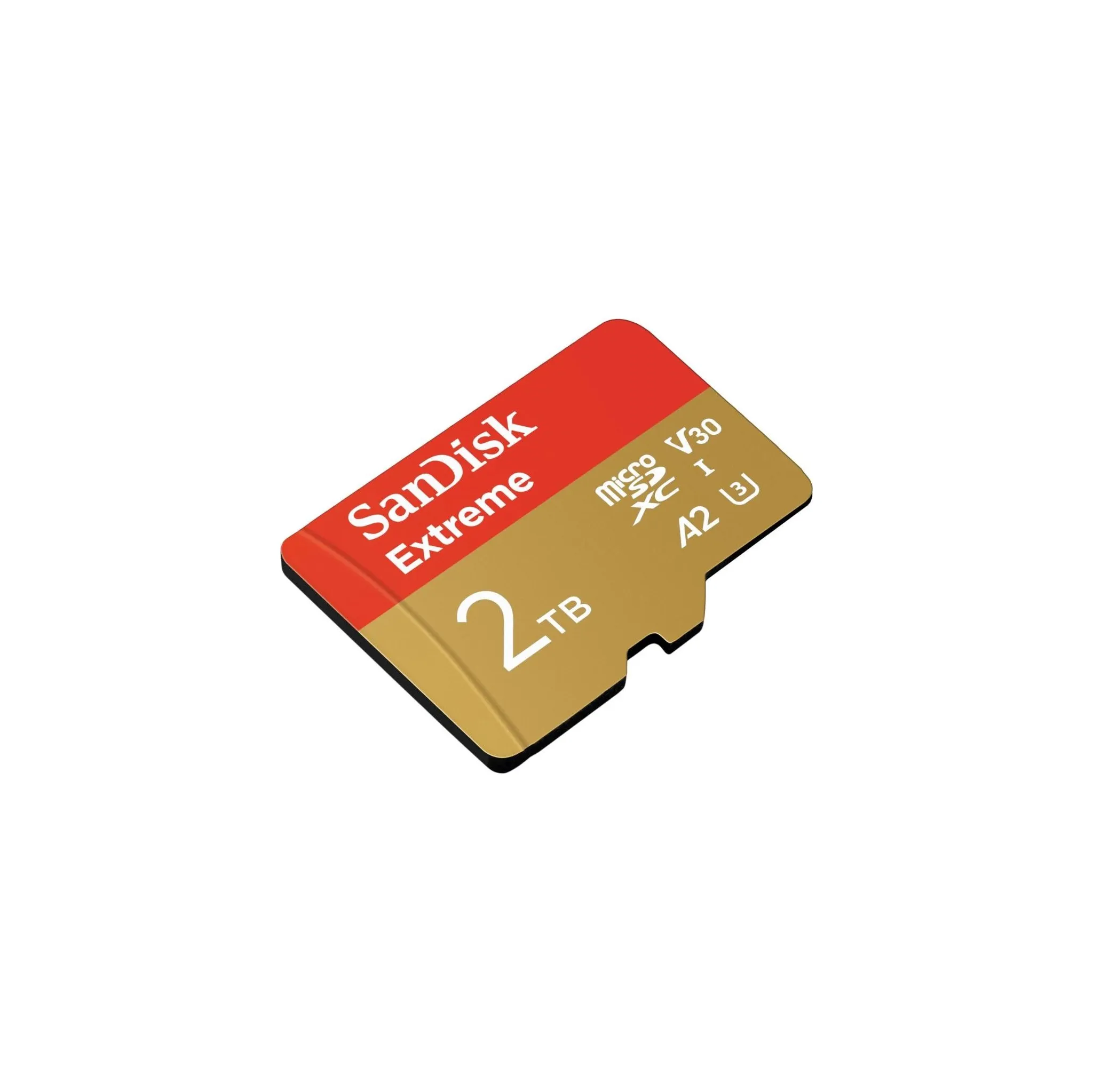 Fotografie 2 - Paměťová karta SanDisk Extreme microSDXC 2 TB UHS-I U3 V30 SDSQXAV-2T00-GN6MA + SD adaptér