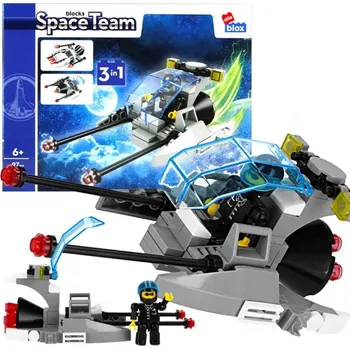 ostatní stavebnice LOĎ STAVEBNICE kosmické lodi 97 dílů