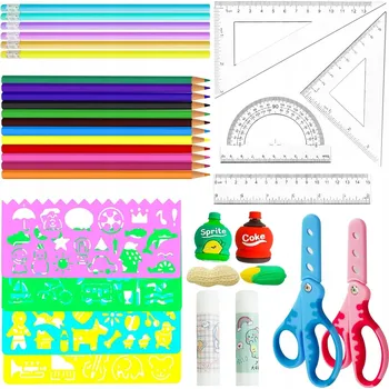 Pastelka Sada školních potřeb pro mateřskou školu | Dětské nůžky, Pastelky Tužky