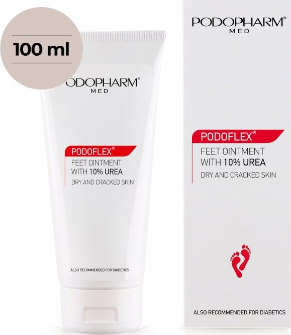 PODOPHARM PODOFLEX mast na chodidla s 10% UREY - 100ml