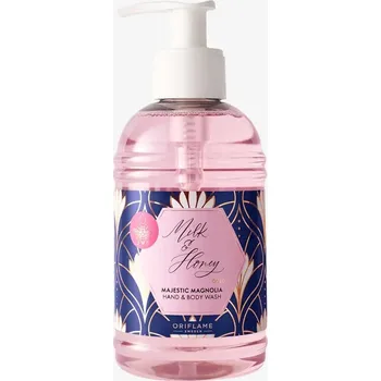 Mýdlo Oriflame Zjemňující tekuté mýdlo na ruce Milk & Honey Gold