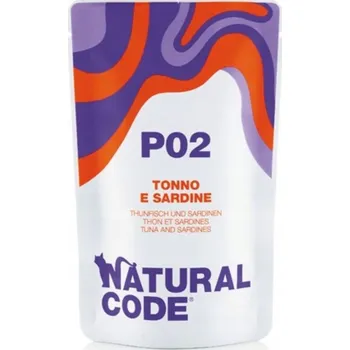 Krmivo pro kočku Natural Code krmivo mokrá tuňák 70 g