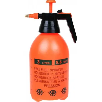 Ruční tlakovací nádoba o obsahu 3l.