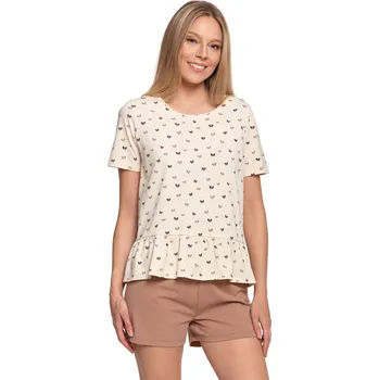 Dámské pyžamo Dámské pyžamo Moraj PDD2900-005 Barva: Béžová, Velikost: M