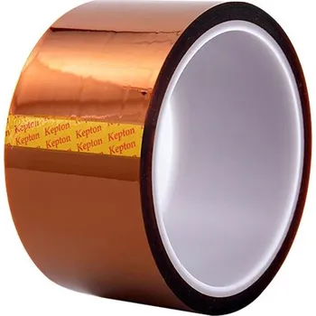 LaskaKit_cz Kaptonová páska, tepelně odolná jantarová 50 mm