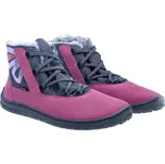 FARE BARE dětské zimní s membránou B5643151 Aspenky růžové s tkaničkou Velikost EU: 35, vnitřní délka: 233, vnitřní šířka: 88