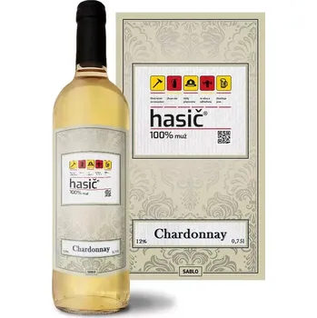Víno Sablio Bílé víno Hasič: 0,75 l