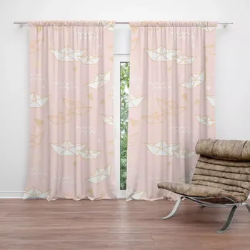 Závěs Sablio Závěs Skládací lodičky: 2ks 140x250cm