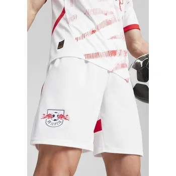 PUMA Pánské sportovní kraťasy RB Lipsko PUMA White For All Time Red 2XL BÍLÁ|ČERVENÁ