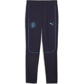 PUMA Pánské sportovní kalhoty Manchester City PUMA New Navy Magic Blue S MODRÁ