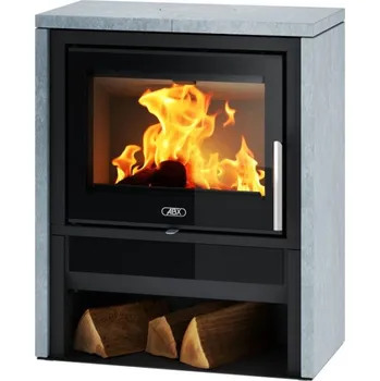 Krbová kamna ABX - TOLEDO exclusive - mastek - plech černý