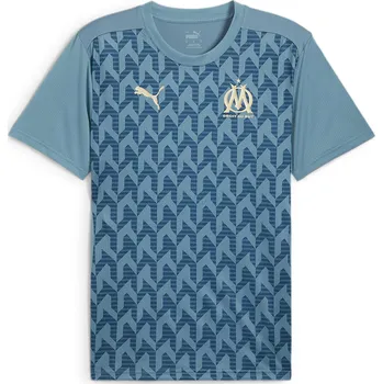 Pánské tričko PUMA Pánský dres s krátkým rukávem Olympique de Marseille PUMA Bold Blue Ocean Tropic XS MODRÁ