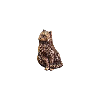 Zubíček Kočka (odznak na klobouk)