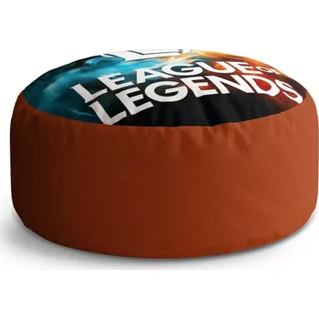 Taburet Sablio Taburet Circle League of Legends Glow: 38x48 cm