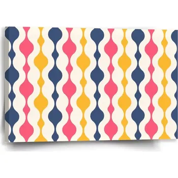 Obraz Sablio Obraz Barevné křivky - 60x40 cm