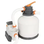 Písková filtrace Bestway / 5700 l/hod. / pro bazény o objemu 42000 l / plast / bílá/šedá/oranžová