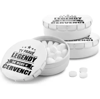 Bonbon Sablio Mentolky Ty pravé legendy se rodí v červenci - 3 ks