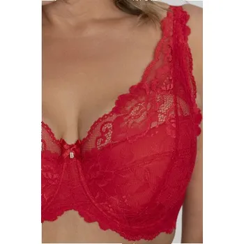 Podprsenka Vyztužená podprsenka Biggi Alex II Červená 85B