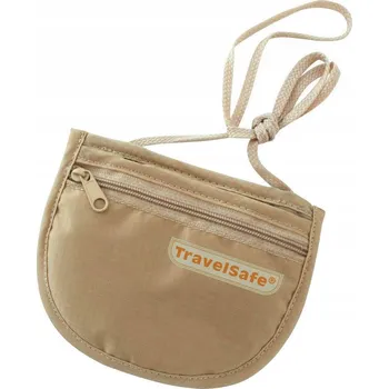 Peněženka Dyskretní kapsa/pouzdro na doklady TravelSafe Skin ID Pocket - béžová