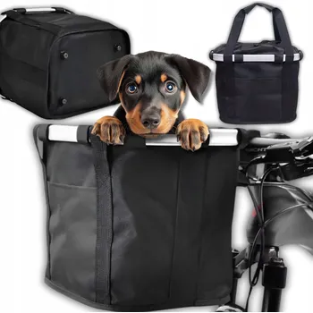 Košík na láhev Přední košík na kolo SPI 55 Na řídítka černý