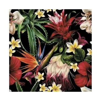 Papírový ubrousek Ubrousky "Exotické květiny", Máky, 33 cm, 20 ks