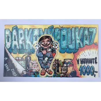 Tělový krém Dárkový poukaz v hodnotě 1000,-