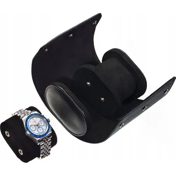 Příslušenství pro čtečku elektronické knihy Pouzdro na 2 hodinky - černé, elegantní, vyrobené z vysoce kvalitní PU kůže
