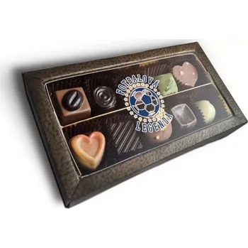 Bonboniéra Sablio Pralinky Fotbalová legenda - 10 ks pralinek