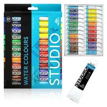 Set školních potřeb Farby akwarelowe 24-kol.12 ml, Phoenix