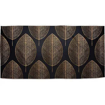 Osuška Sablio Ručník Zlaté listy - 30x50 cm