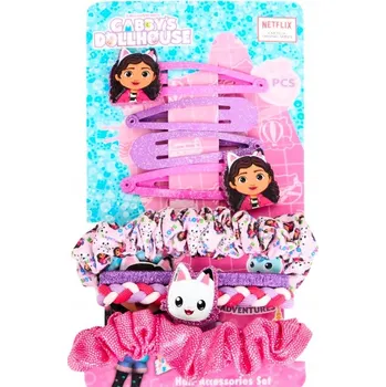 Gabi Panenkový domeček Příslušenství do vlasů sada sponek a gumiček