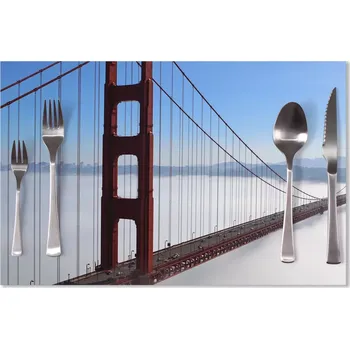 prostírání Sablio Prostírání Golden Gate v mlze: 40x30cm