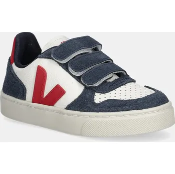 Dívčí tenisky Dětské kožené tenisky Veja Small V-10 tmavomodrá barva, CV0520616 CV0520616C.28.35 59X, EUR 33