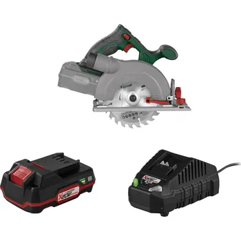 Okružní pila PARKSIDE® Aku ruční okružní pila PHKSA 20-Li C4, 2 Ah