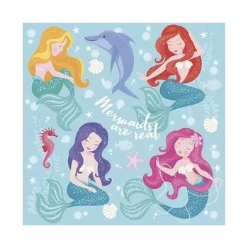 Papírový ubrousek PAPÍROVÉ UBROUSKY MOŘSKÁ PANNA