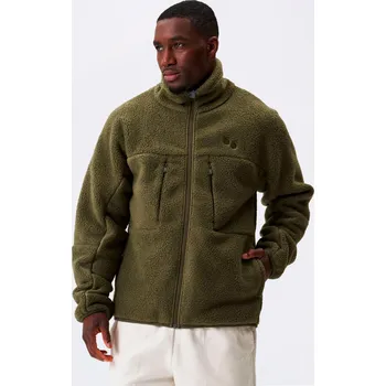 Pánská větrovka pinqponq Fleece Jacket Men Eternal Olive M