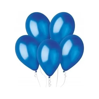 Balónek Balónky Gemar metalické tmavě modré 13" 50 ks