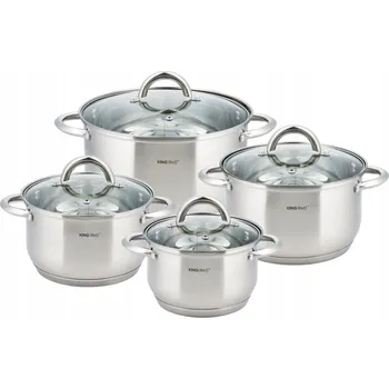 Hrnec Sada hrnců Kinghoff nerezová ocel 8 dílů