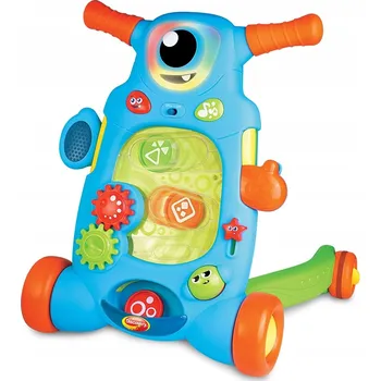 Dětské chodítko MONSTRÓZNÍ CHODÍTKO 2V1 ODRÁŽEDLO PRO VÝUKU CHŮZE