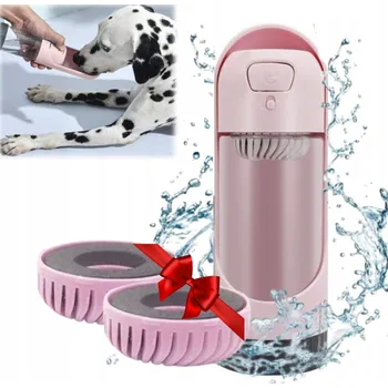 BUTELKA PODRÓŻNA NAPÁJEČKA lahev na pití na vodu PRO PSA s filtrem ELS PET 300 ml
