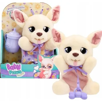 plyšák Baby Paws Yummy Chihuahua INTERAKTIVNÍ PEJSEK TAŠKA PLYŠOVÁ HRAČKA