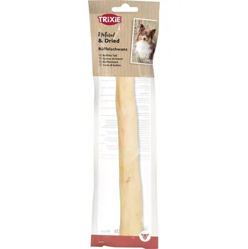 Pamlsek pro psa 6ksTrixie Natural & Sušený buvolí ocas 30 cm svačinka pro psy