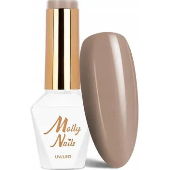 Přípravek na nehty Molly Nails Hybridní lak 8 g - Č. 352 Hazelnut (Lískový oříšek)